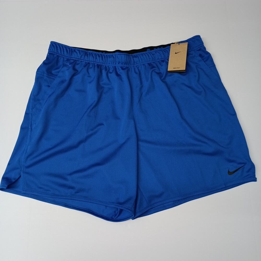 Nike Dri-Fit Totality Shorts Men's Size 2XL‎ XXL Blue Pockets